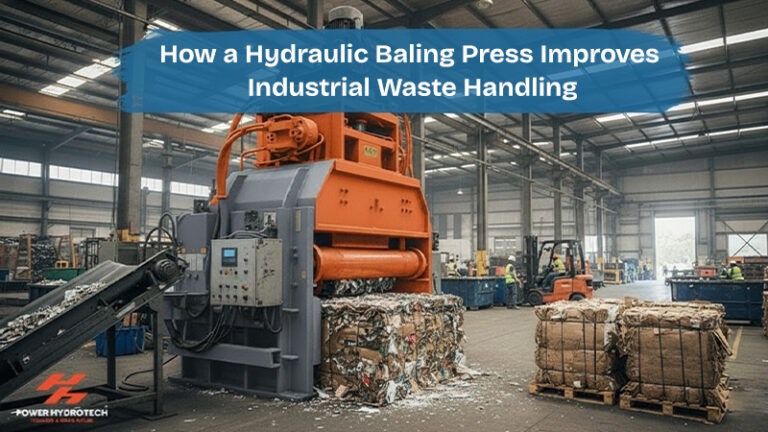 How a Hydraulic Baling Press Improves Industrial Waste Handling