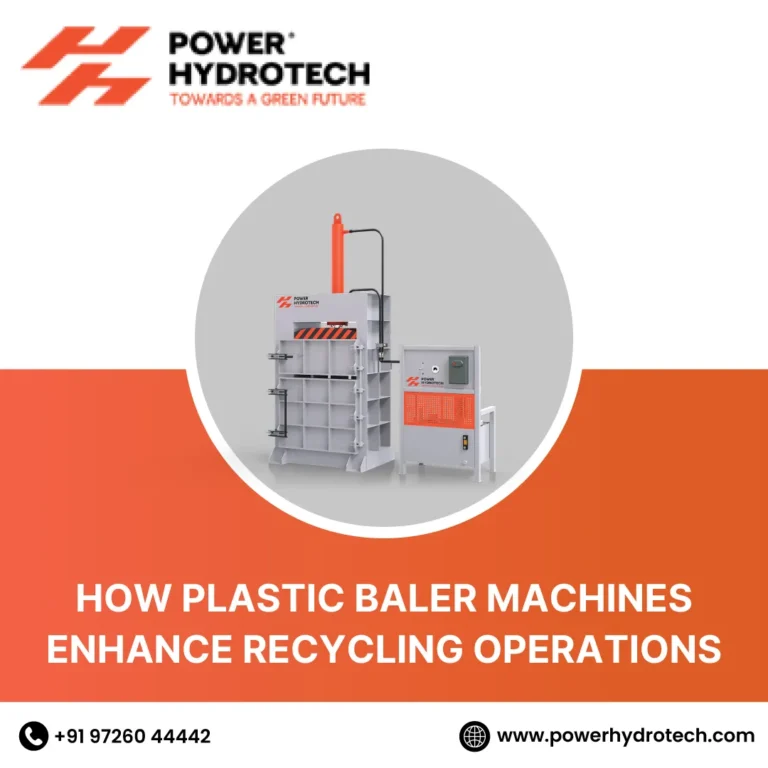 How Plastic Baler Machines Enhance Recycling Operations
