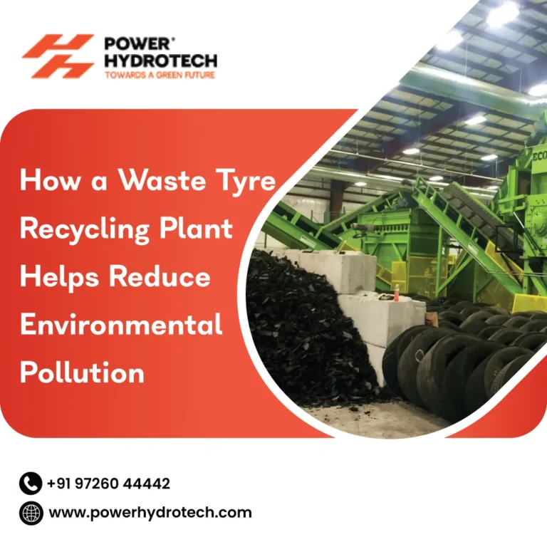 How a Waste Tyre Recycling Plant Helps Reduce Environmental Pollution