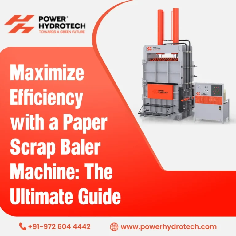 Maximize Efficiency with a Paper Scrap Baler Machine: The Ultimate Guide