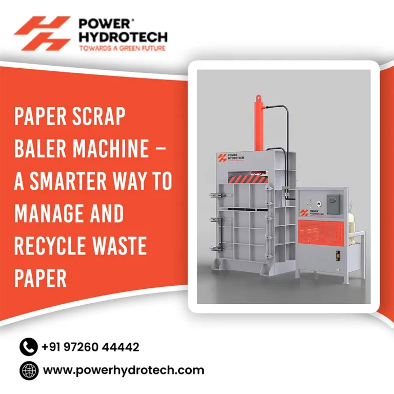 Paper Scrap Baler Machine – A Smarter Way to Manage and Recycle Waste Paper