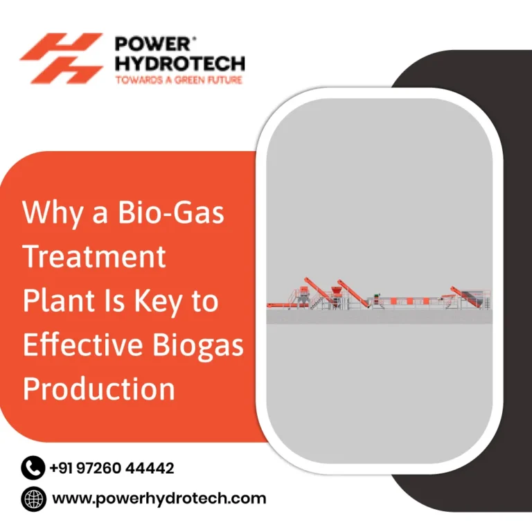 Why a Bio-Gas Treatment Plant Is Key to Effective Biogas Production
