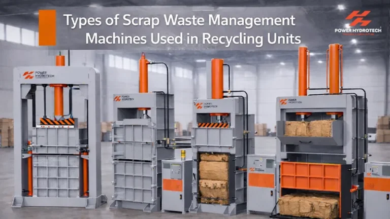 Types of Scrap Waste Management Machine Used in Recycling Units