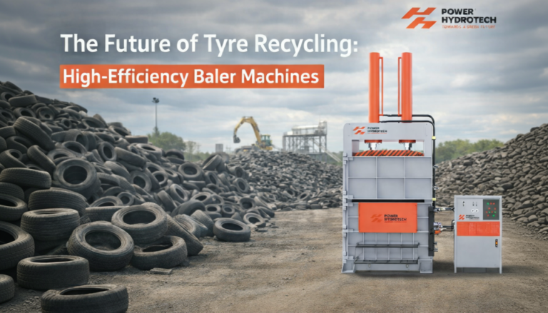 The Future of Tyre Recycling: High-Efficiency Baler Machines