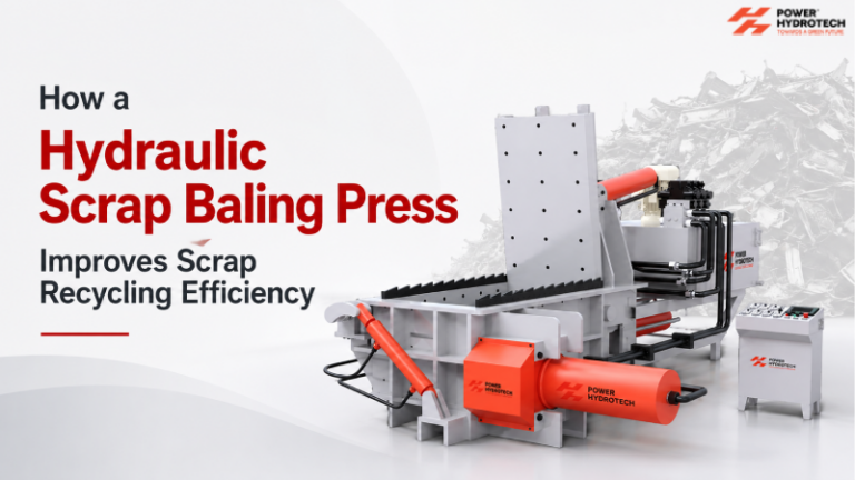 How a Hydraulic Scrap Baling Press Improves Scrap Recycling Efficiency