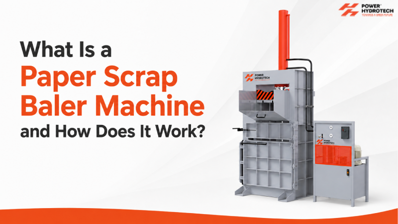 What Is a Paper Scrap Baler Machine and How Does It Work?