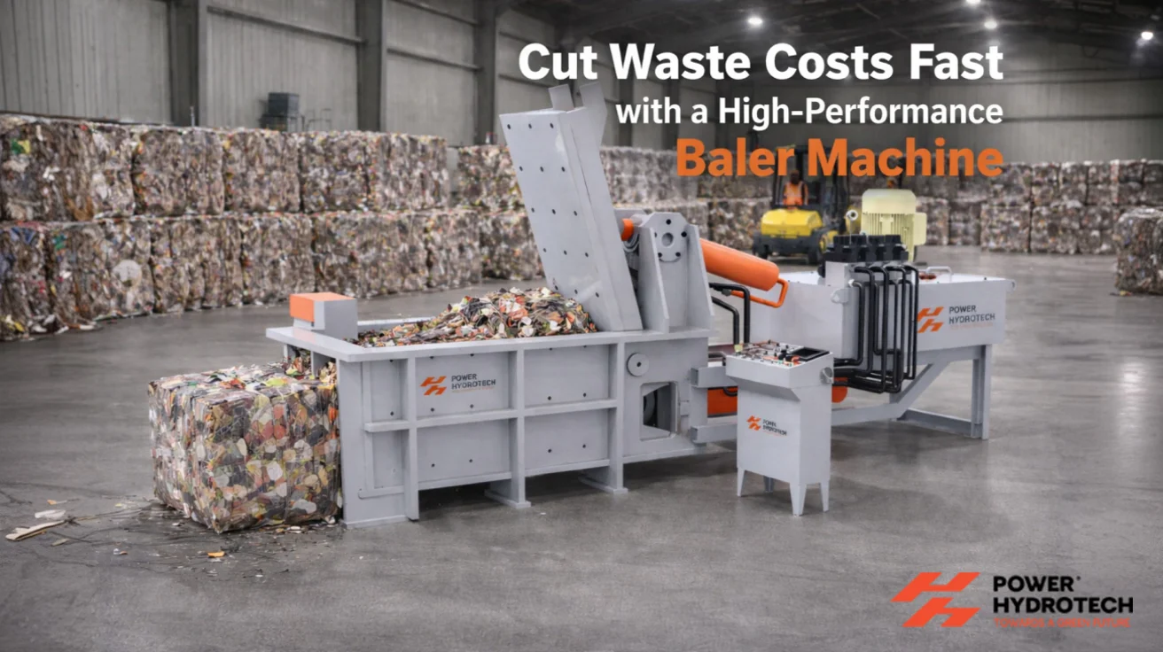 Cut Waste Costs Fast with a High-Performance Baler Machine