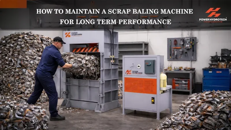 How to Maintain a Scrap Baling Machine for Long Term Performance