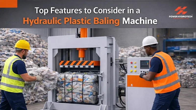 Top Features to Consider in a Hydraulic Plastic Baling Machine