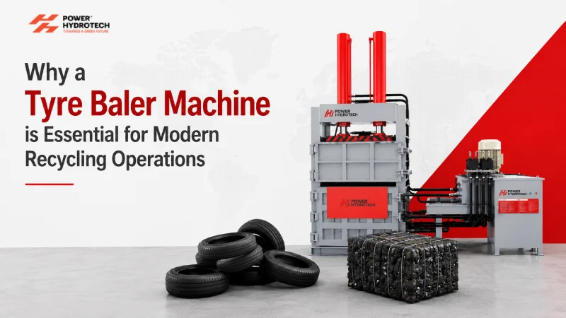 Why a Tyre Baler Machine is Essential for Modern Recycling Operations