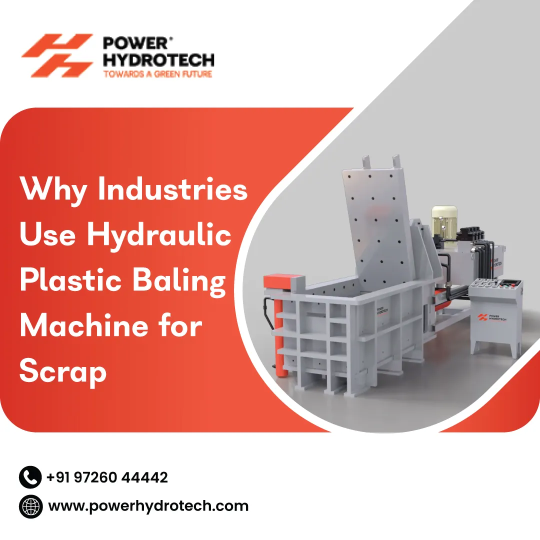 Why Industries Use Hydraulic Plastic Baling Machine For Scrap